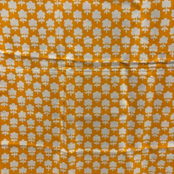 CHRISTIAN DIOR Rare Vintage Christian Dior Golden Silk Scarf 32” Paris Made - Picture 8 of 9